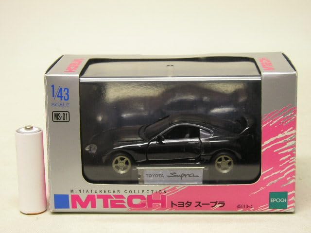 Amazon | エポック社 MTECH エムテック 1/43 スープラ 黒/ブラック 80 Amazon | エポック社 MTECH エムテック 1/43 スープラ 黒/ブラック 80